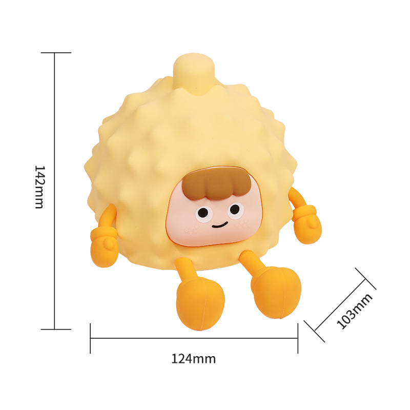 A003 Durian Shape Decor LED Light Silicone Touch Bedside Night Lamp (CE, RoHS, FCC) A003 Durian Shape Decor LED Light Silicone Touch Bedside Night Lamp (CE, RoHS, FCC)